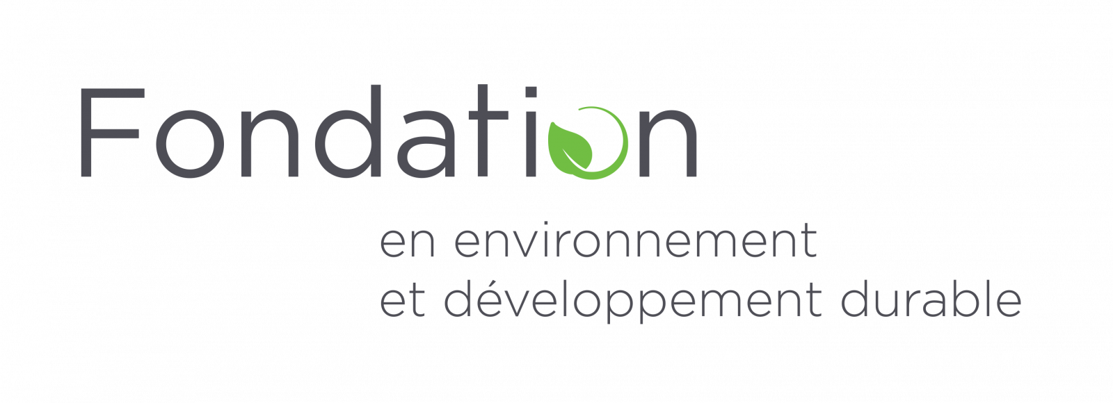 Fondation en environnement logo
